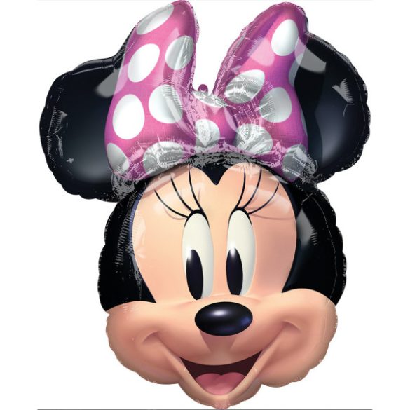 Minnie fej, fólia lufi, 53cm X 66cm
