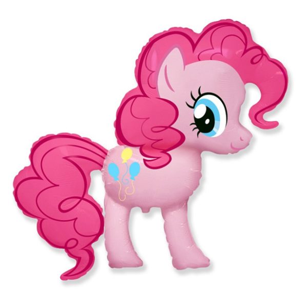 Fólia lufi, nagyforma, pinkie pie póni, 24"